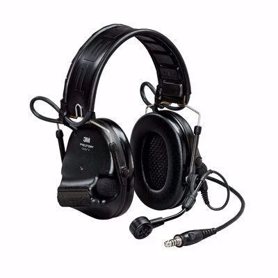 3M Peltor SwatTac VI Headset Single Comm with Harris XL-200 Push to Talk 3M Kits