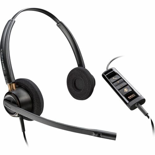 Poly EncorePro EP525/ EP515 USB-A Stereo Headset - Microsoft Teams Certified Plantronics/ Poly