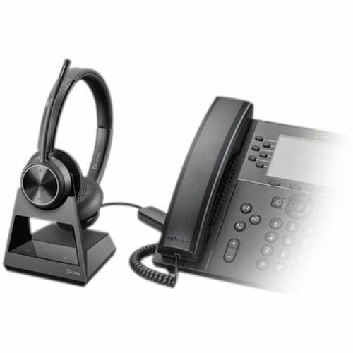 Poly Savi 7310/7320 Office Wireless DECT Headset Plantronics/ Poly