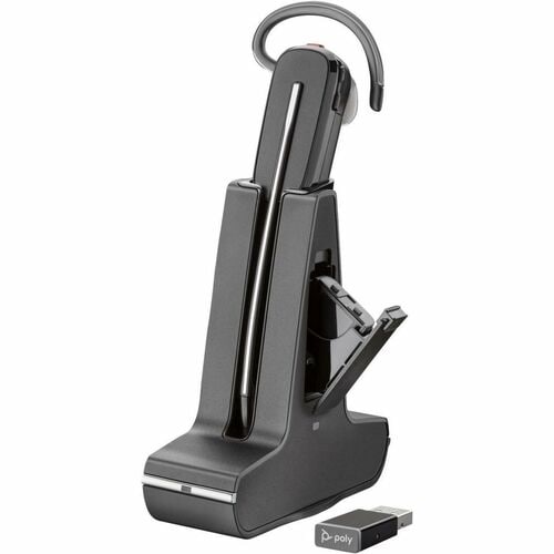 Poly Cradle - Wireless Headset - Charging Capability - Black Plantronics/ Poly