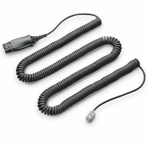 Poly Audio Cable - Audio Cable for Headset, Phone Plantronics/ Poly