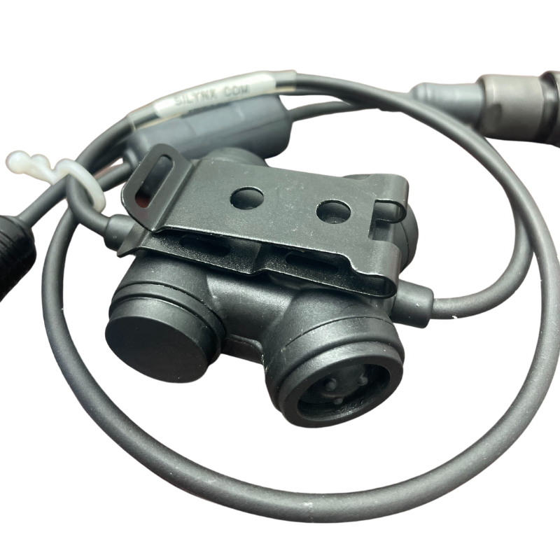 Silynx Push to Talk Adapter for L3Harris PRC-163 Handheld Radio Silynx