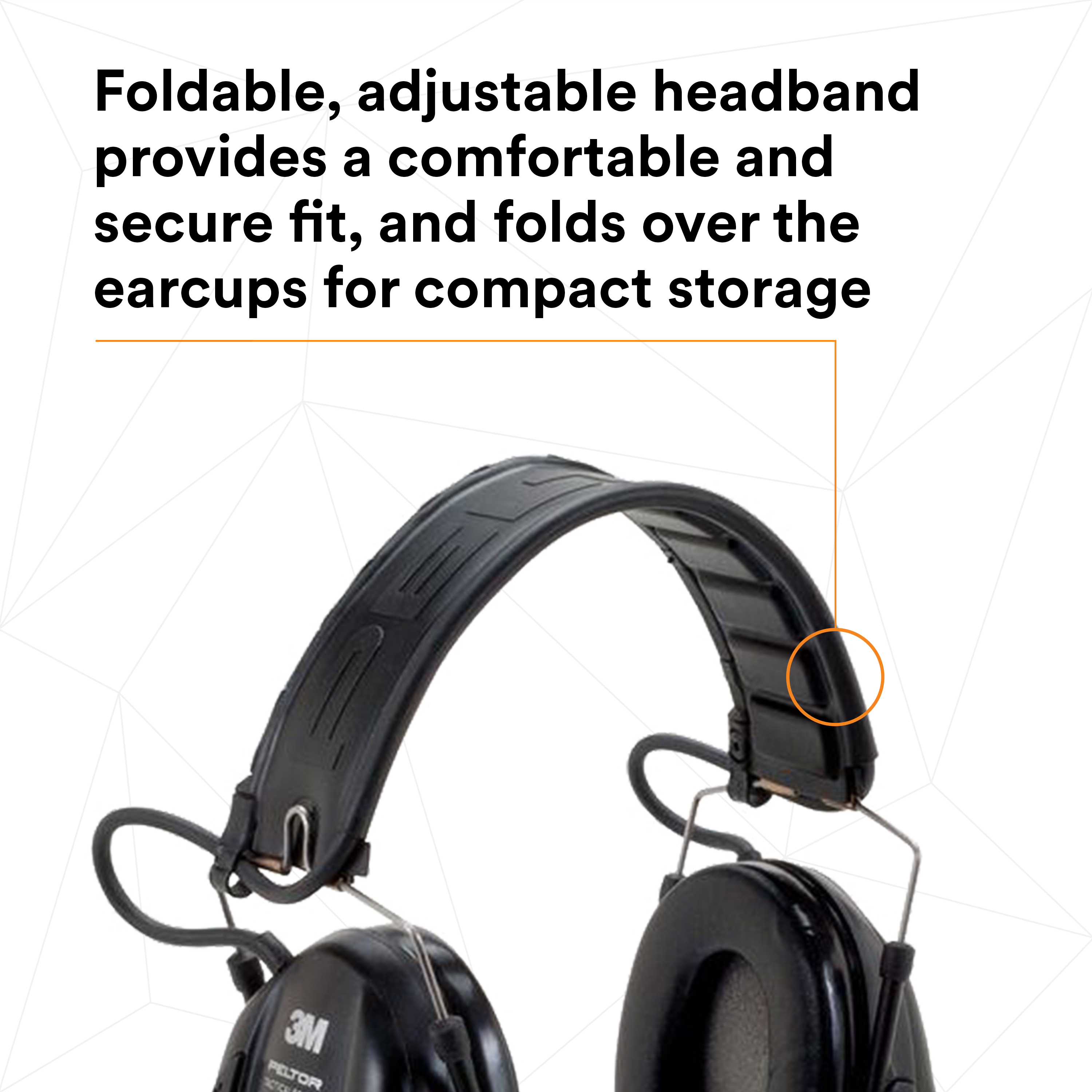 3M PELTOR Tactical Sport Electronic Headset, MT16H210F-479-SV 3M