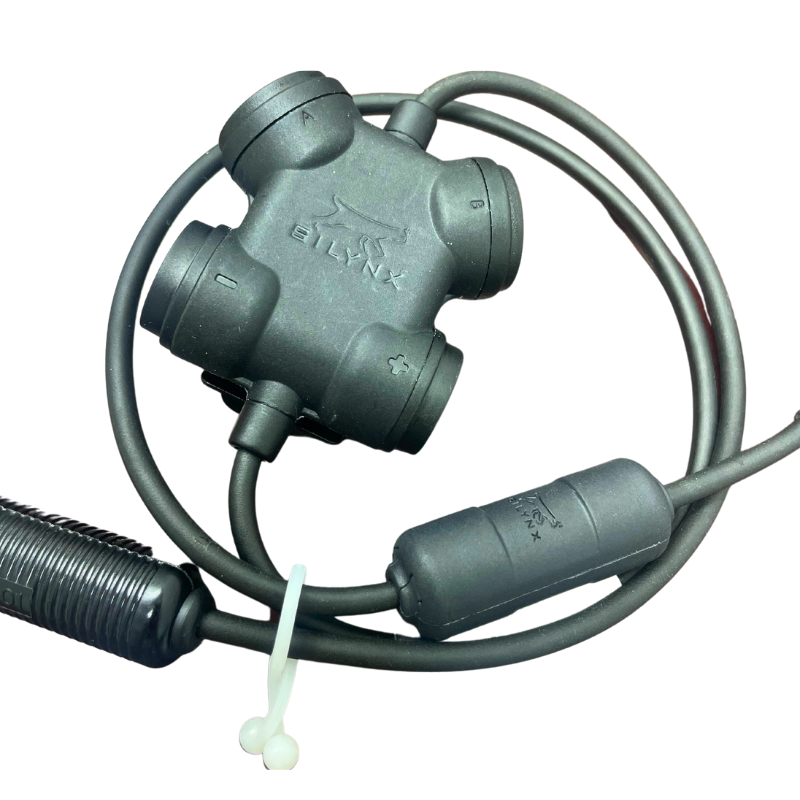 Silynx Push to Talk Adapter for L3Harris PRC-163 Handheld Radio Silynx
