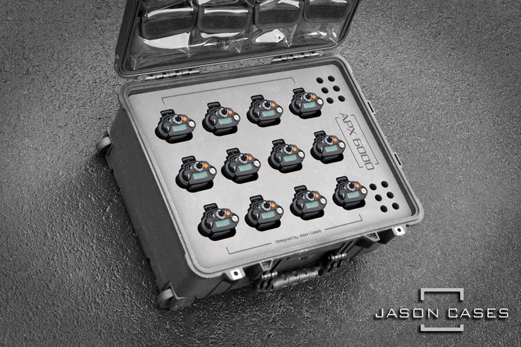 Motorola APX 6000 12-Radio Traveling Case Jason Cases