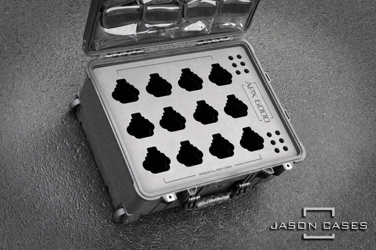 L3Harris PRC-163 12-Radio Traveling Case Jason Cases