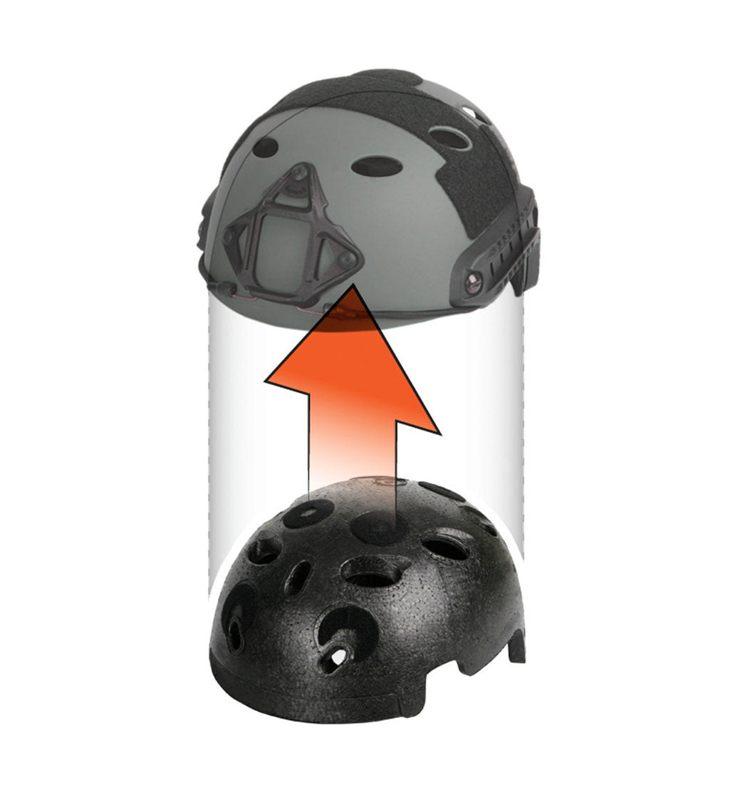 OPS-CORE VENTED LUX LINER - LOW PROFILE OCC-DIAL KIT OPS CORE
