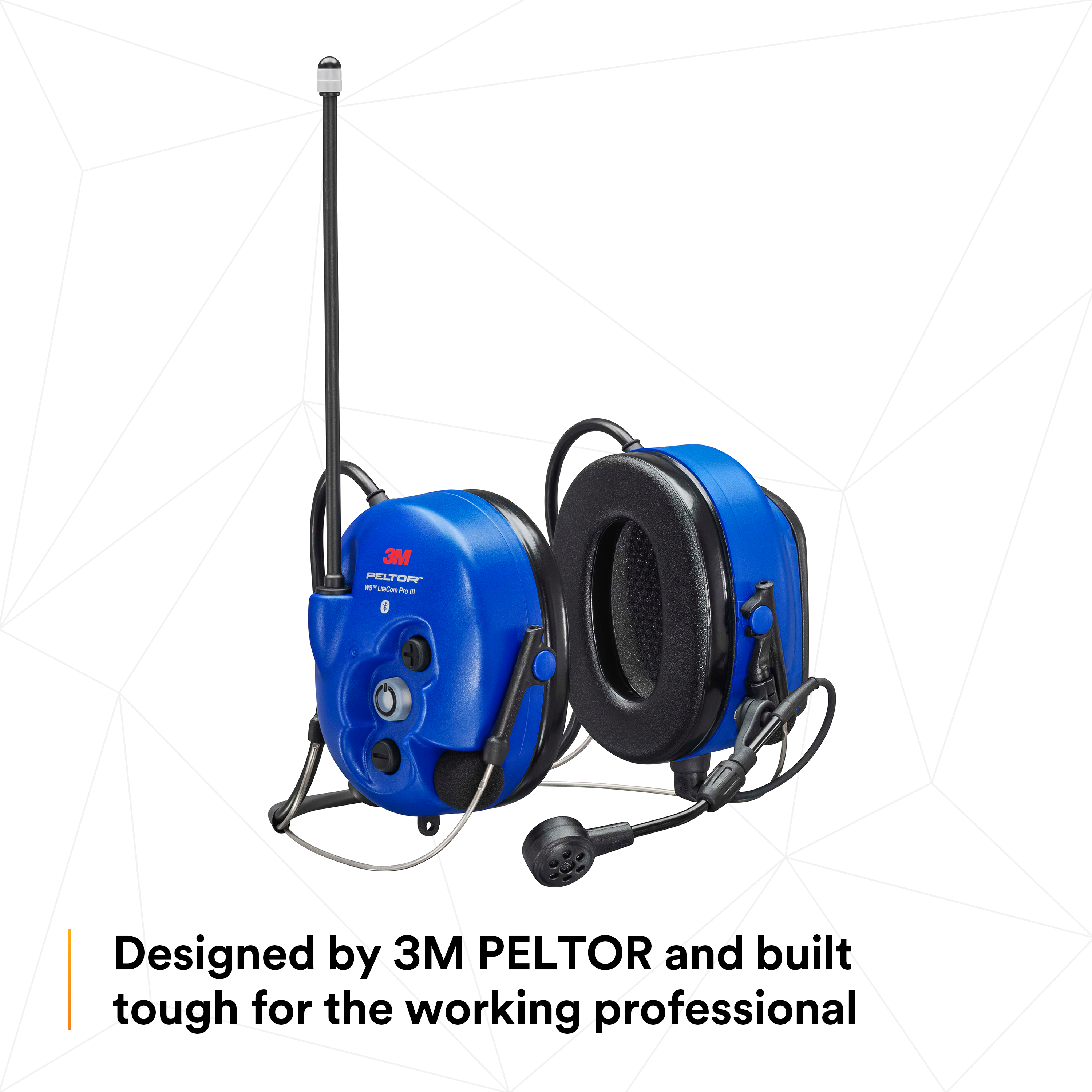 3M PELTOR WS LiteCom PRO III Headset - NeckBand- Intrinsically Safe - MT73H7B4D10NA-50 3M