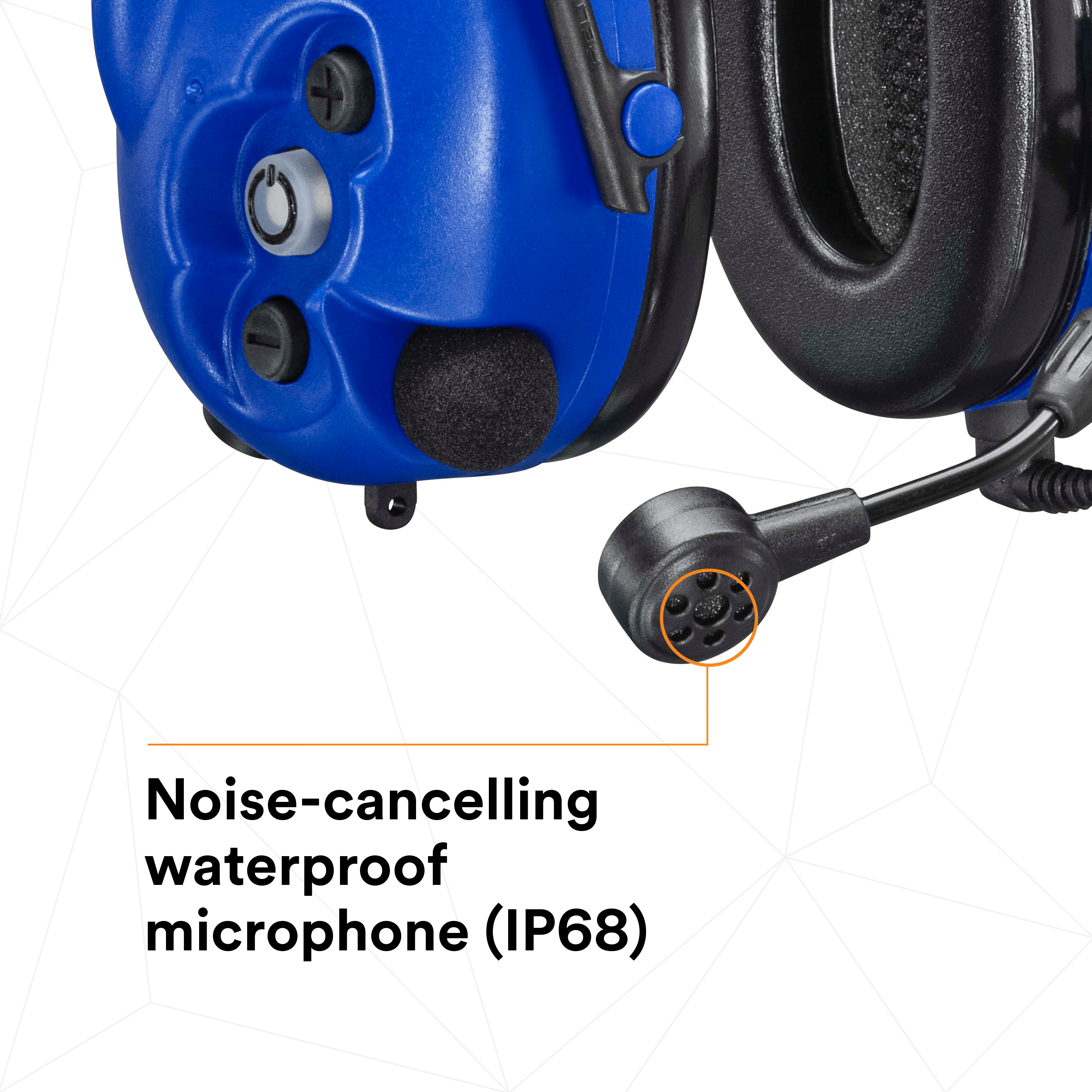 3M Peltor WS LiteCom Pro III Headset Headband | Intrinsically Safe | Programmable Radio & Bluetooth 3M