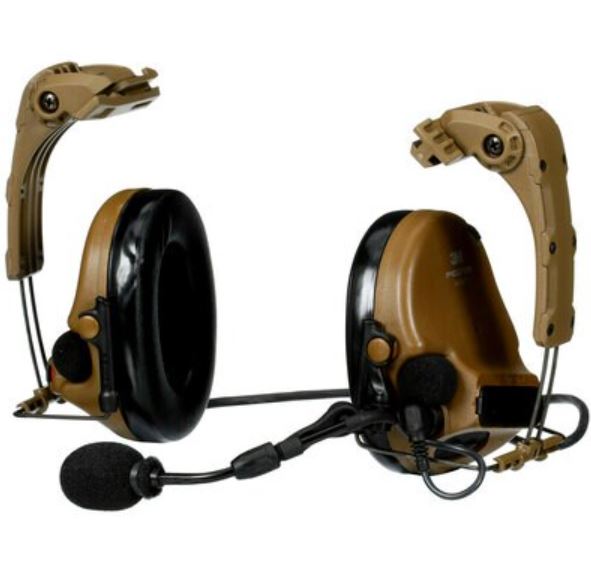 3M Comtac VI NIB Headset IHPS Attachment Coyote Brown 3M