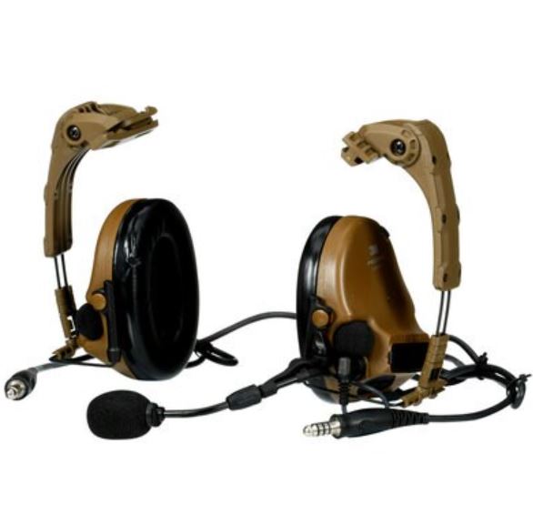 3M Comtac VI NIB Headset IHPS Attachment Coyote Brown 3M
