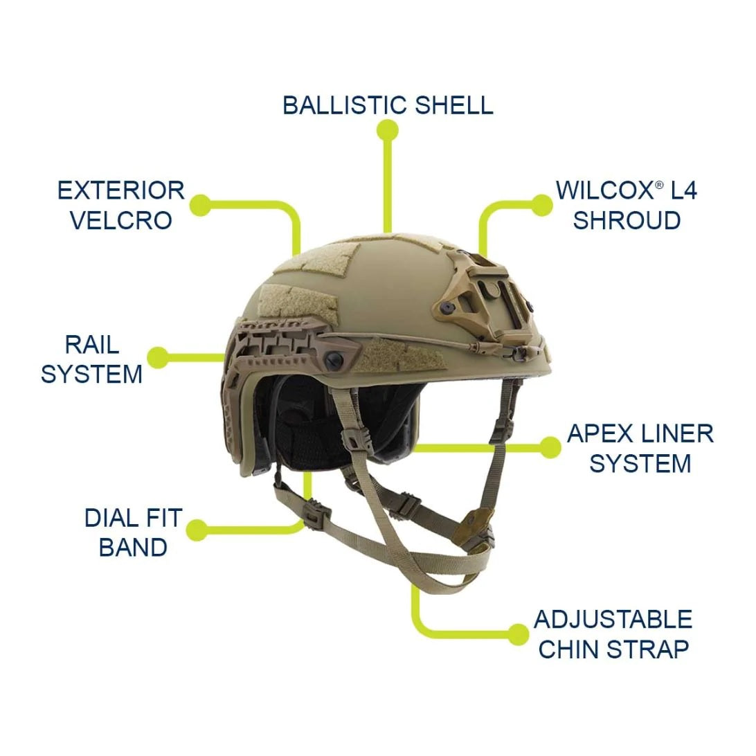 Galvion Caiman Ballistic Helmet Galvion