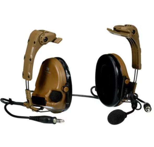 3M Comtac VI NIB Headset IHPS Attachment Coyote Brown 3M