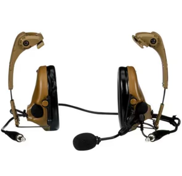 3M Comtac VI NIB Headset IHPS Attachment Coyote Brown 3M