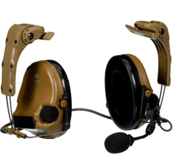 3M Comtac VI NIB Headset IHPS Attachment Coyote Brown 3M