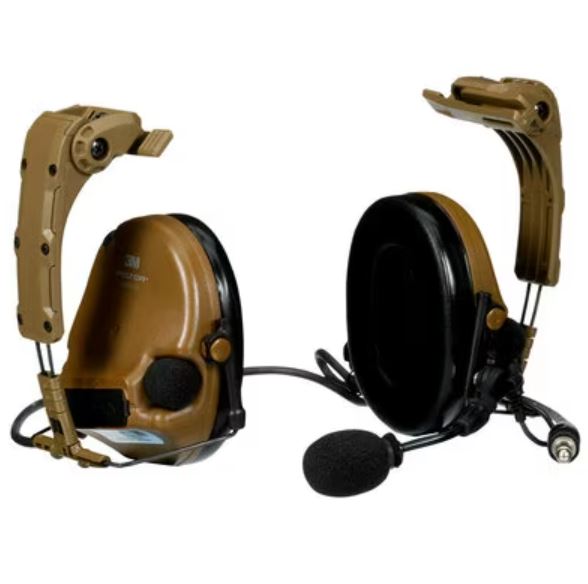 3M Comtac VI NIB Headset IHPS Attachment Coyote Brown 3M