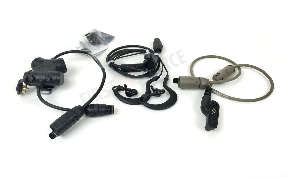 Clarus IX Control Box and Protego Pro IX In-Ear Headset for Vertex Radios Silynx