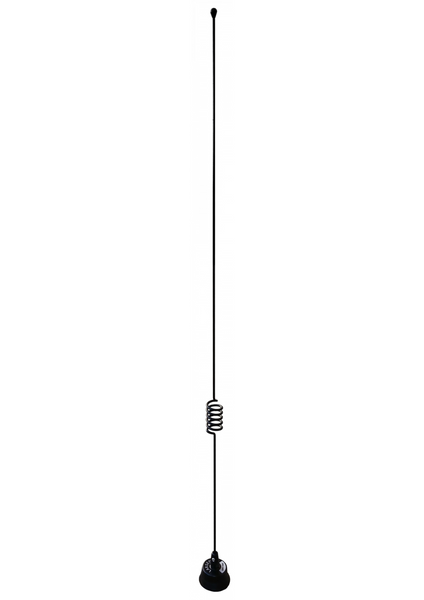 Pulse Larsen LM450C UHF 450-470 Mhz Whip Antenna and Base Coil - Stainless Larsen/Pulse Electronics