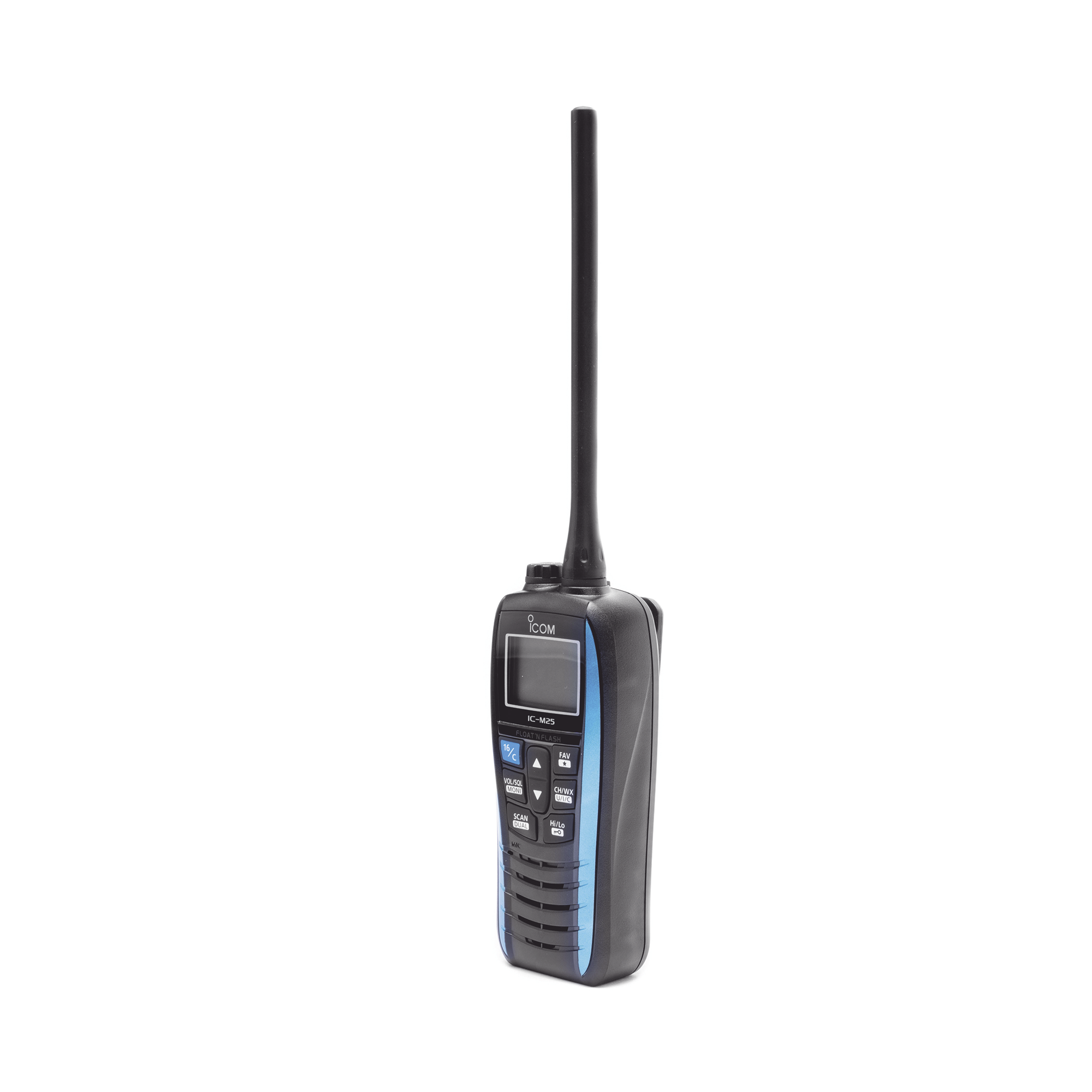 ICOM 5W Floating Marine VHF Handheld Radio – Marine Blue