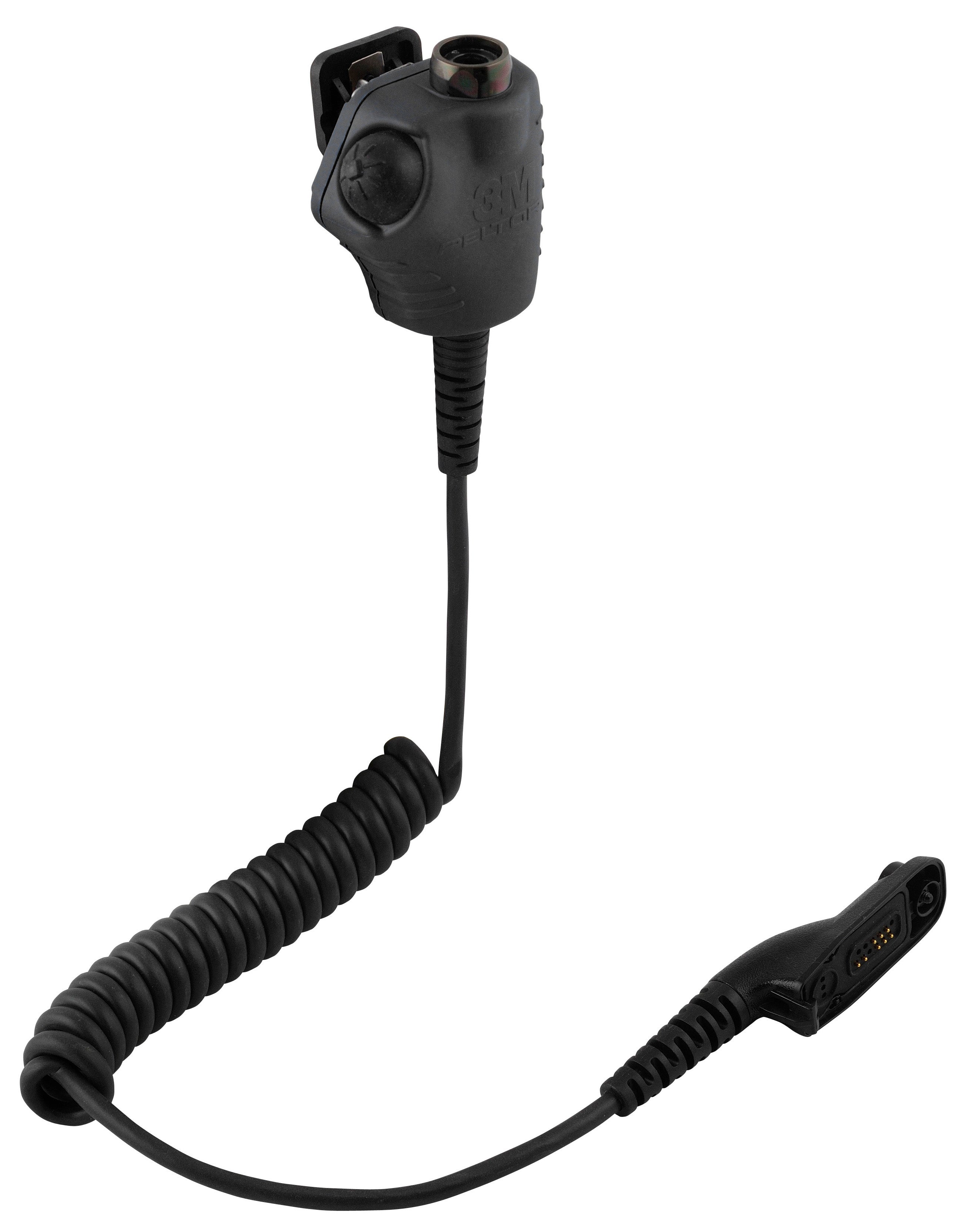 3M Peltor FL4063, Small Industrial Push to Talk Adapter for Motorola APX/XPR 3M