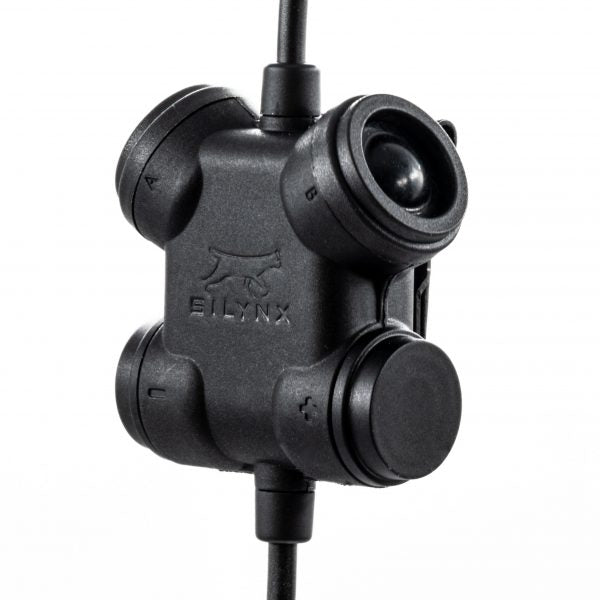 Silynx NATO Wired Push to Talk for MBITR/PRC 152/117 6-Pin Connector Silynx