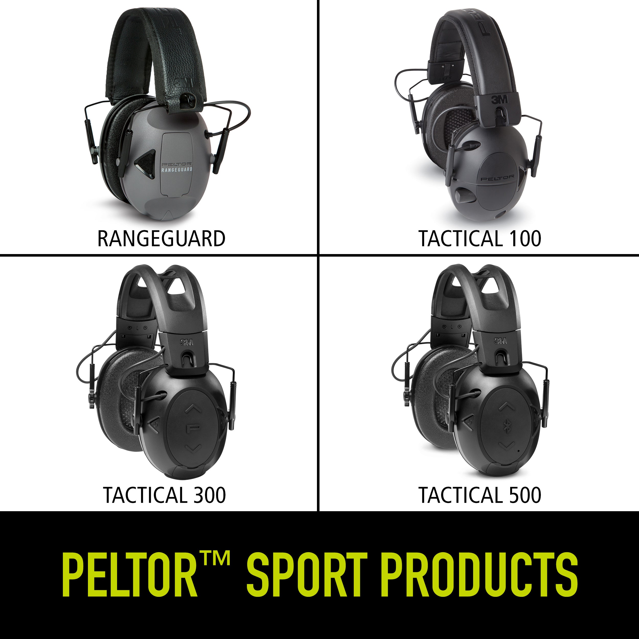 Peltor Sport RangeGuard Electronic Hearing Protector RG-NS-8 3M