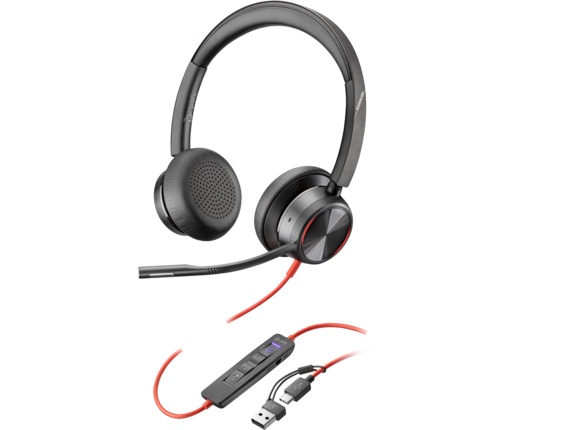 Poly Blackwire 8225 Stereo USB Headset Plantronics/ Poly