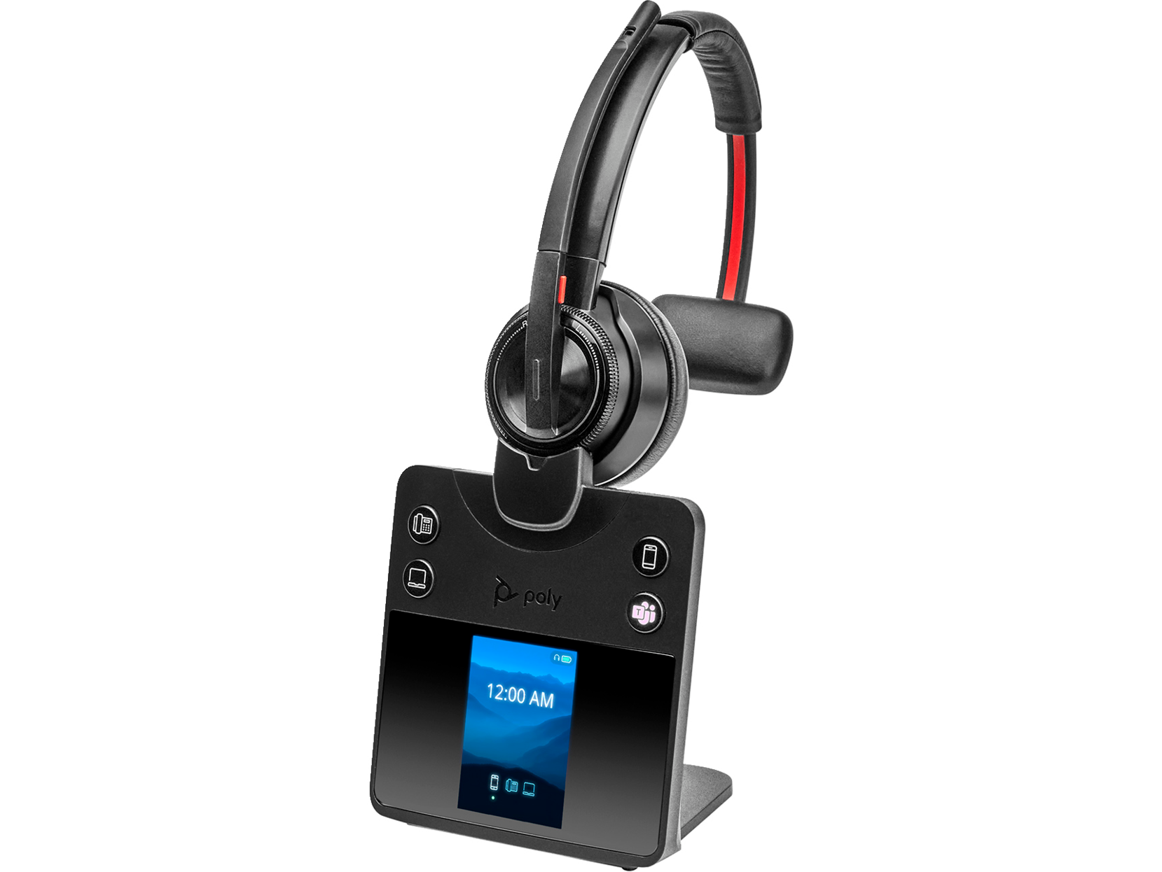 Poly Savi 8400 Series Office DECT 1920-1930 MHz Headset Plantronics/ Poly