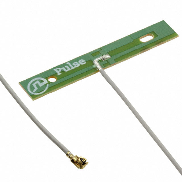 W3593B0100 PCB Antenna with 100mm Cable - Complete Assembly Larsen/Pulse Electronics