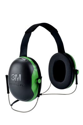 3M PELTOR X1 Earmuffs X1B, Behind-the-Head, 10 EA/Case 3M