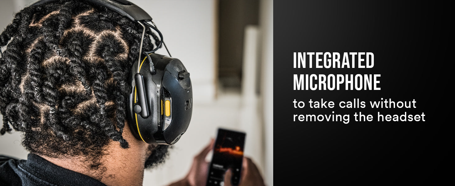 3M™ WorkTunes™ Connect Wireless Hearing Protector with Bluetooth® Technology 90570-DC 3M