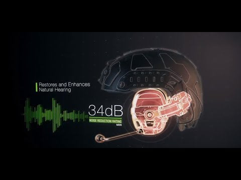 Ops Core AMP Communication Headset - Connectorized, Standard OPS CORE