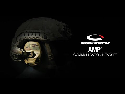 Ops Core AMP Connectorized Headset - Connectorized, NFMI Enabled OPS CORE
