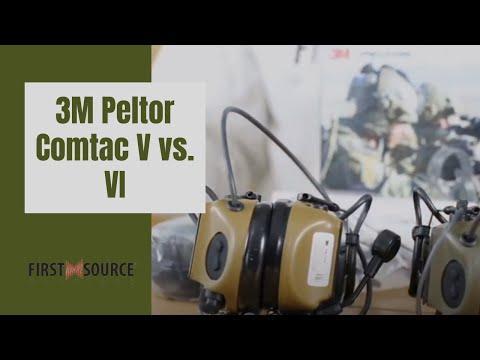 3M PELTOR ComTac V Headset MT20H682FB-47 CY Single Lead Brown 3M