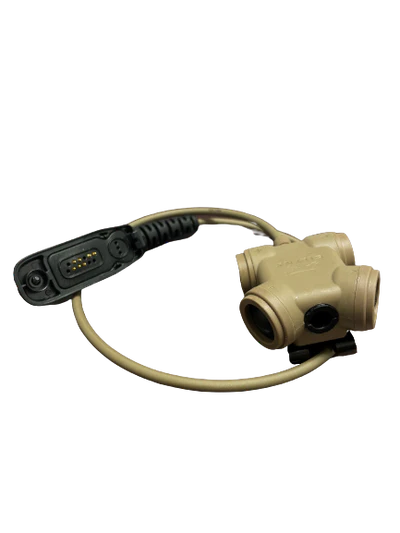 Ops Core AMP Tactical Communication Headset Kit Includes Two-Way Radio Push To Talk Adapter OPS CORE