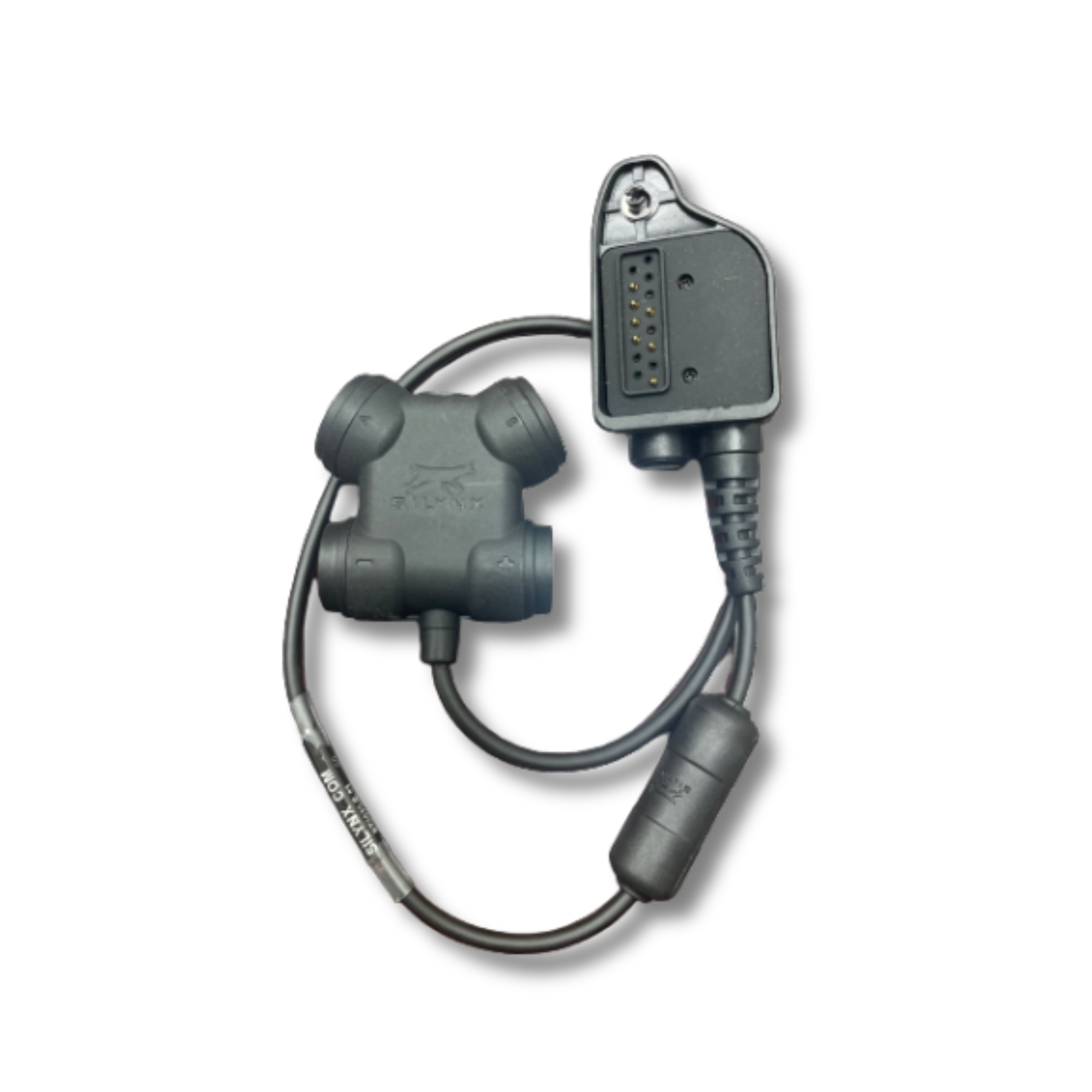 Silynx Push to Talk Adapter for Harris XG-75 Two-Way Radios Silynx
