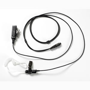 Waveband 2 Wire Surveillance Kit for Motorola HT 750/1250 Portable Series Radio Waveband Communications