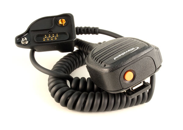 Heavy Duty Remote Speaker Microphone for M/A Com P7300, P5500, P5400, P5300, and XG-75 Portables Waveband Communications