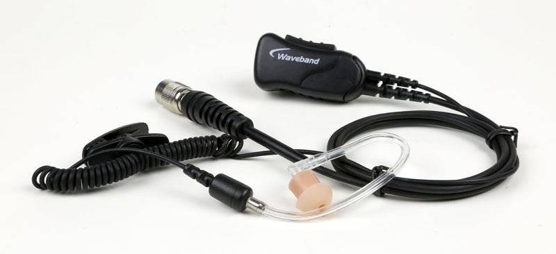 1 Wire Hirose Connector Two-Way Radio Surveillance Kit Waveband Communications