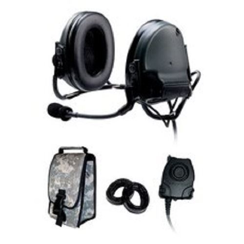 3M Peltor COMTAC III KIT - SINGLE COMM - BACK BAND - FOLIAGE GREEN - RADIOS: AN/PRC-148, AN/PRC-152, AN/PRC-117, AN/PRC-119 3M