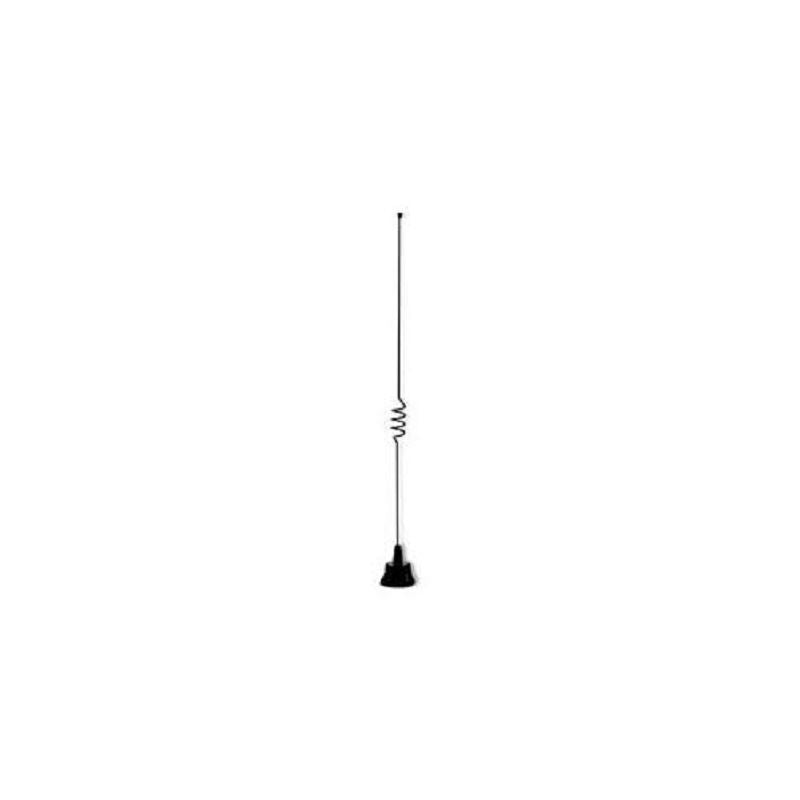 Pulse Larsen NMO150CK VHF 144-174 MHz 5/8 λ Whip Antenna, Base Coil, and Cable Mount Assembly - Chrome Larsen/Pulse Electronics