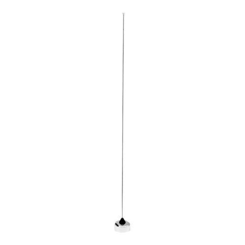 Pulse Larsen NMOQW152 152-162 MHz VHF 1/4 Wave Economy Whip Antenna - 2dBi Gain Chrome NMO Mount Larsen/Pulse Electronics