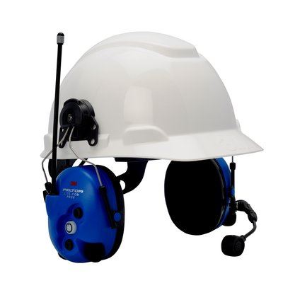 3M Peltor LiteCom Pro II Hard Hat Headset - Intrinsically Safe | 30 Programmable Channels 3M