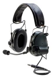 70071613726| MT17H682P3AD-49 SV |3M(TM) Peltor(TM) SwatTac ACH ARC Communication Headset MT17H682P3AD-49 SV, Dual Comm, 20" Straight Single Downlead, Black, 1 ea/cs 3M