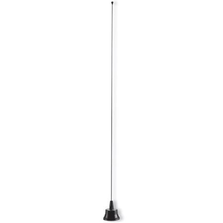 Pulse Larsen NMOQB Tunable 1/4 Wave 136-512 Mhz Whip with Coil Base - Black Larsen/Pulse Electronics