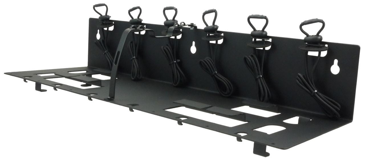 WV-6SC-MB mounting bracket for Waveband 6 Bank Chargers Waveband Communications