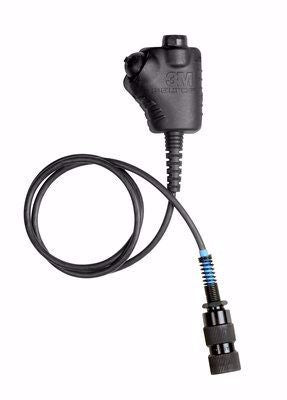 3M Peltor FL4040-02 NATO Wired 6-Pin Small PTT Adapters 3M