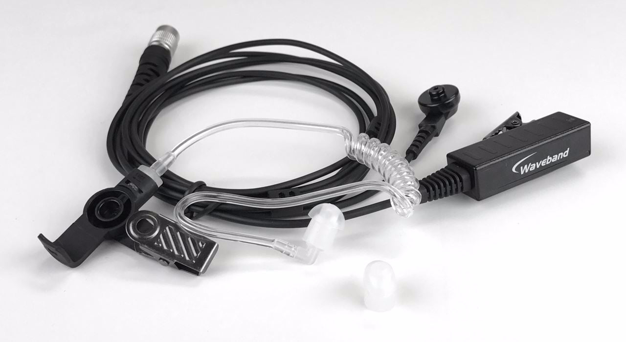 Motorola ZMN6022A 2 Wire surveillance kit for use with Motorola XTS3000 Portable Radio. Waveband Communications