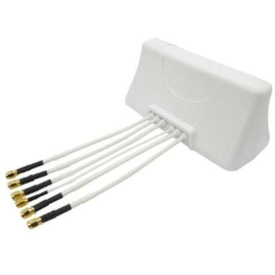 Pulse Larsen RAZ32012MM Razorback Magnetic Mount Antenna - White, 3 Port