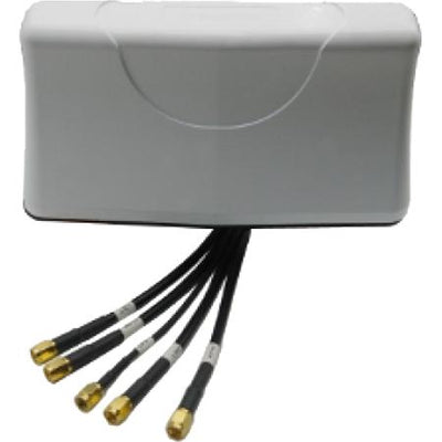 Pulse Larsen RAZ62312AM Razorback Ahesive Mount - White, 6 Port